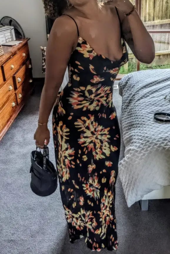 Rat & Boa Catarina Maxi Dress Floral Size L / AU 12 photo 4