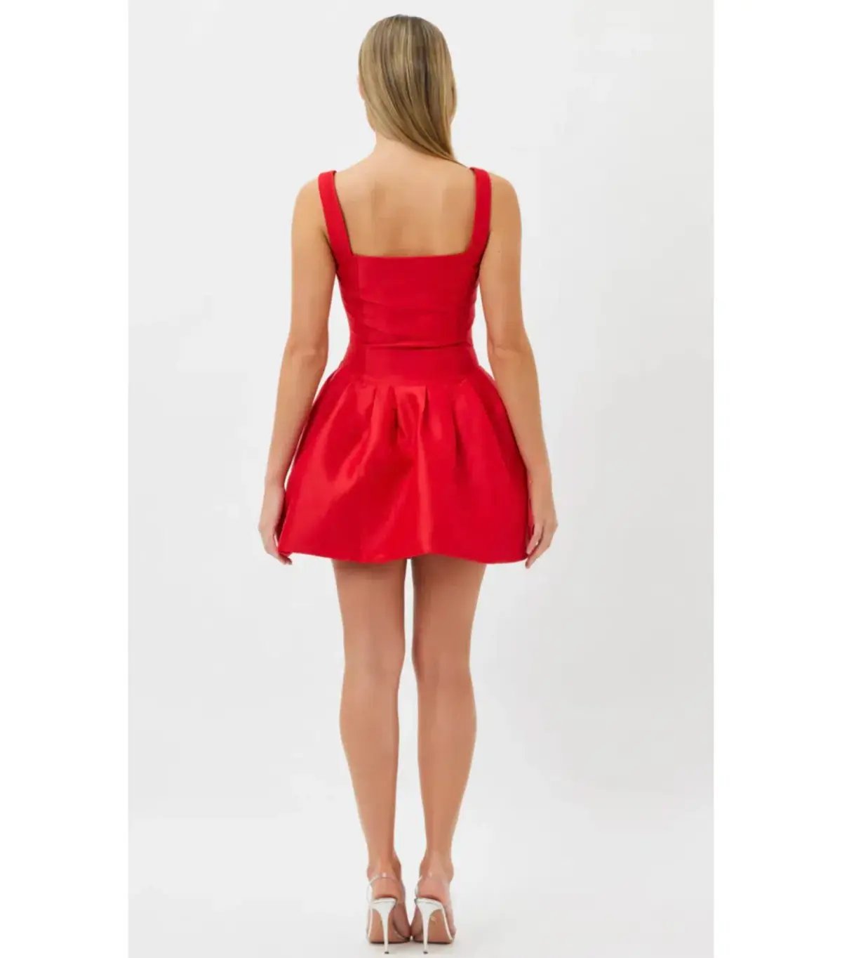 Bianca & Bridgett Alba Mini Dress Red Size AU 10 photo 3