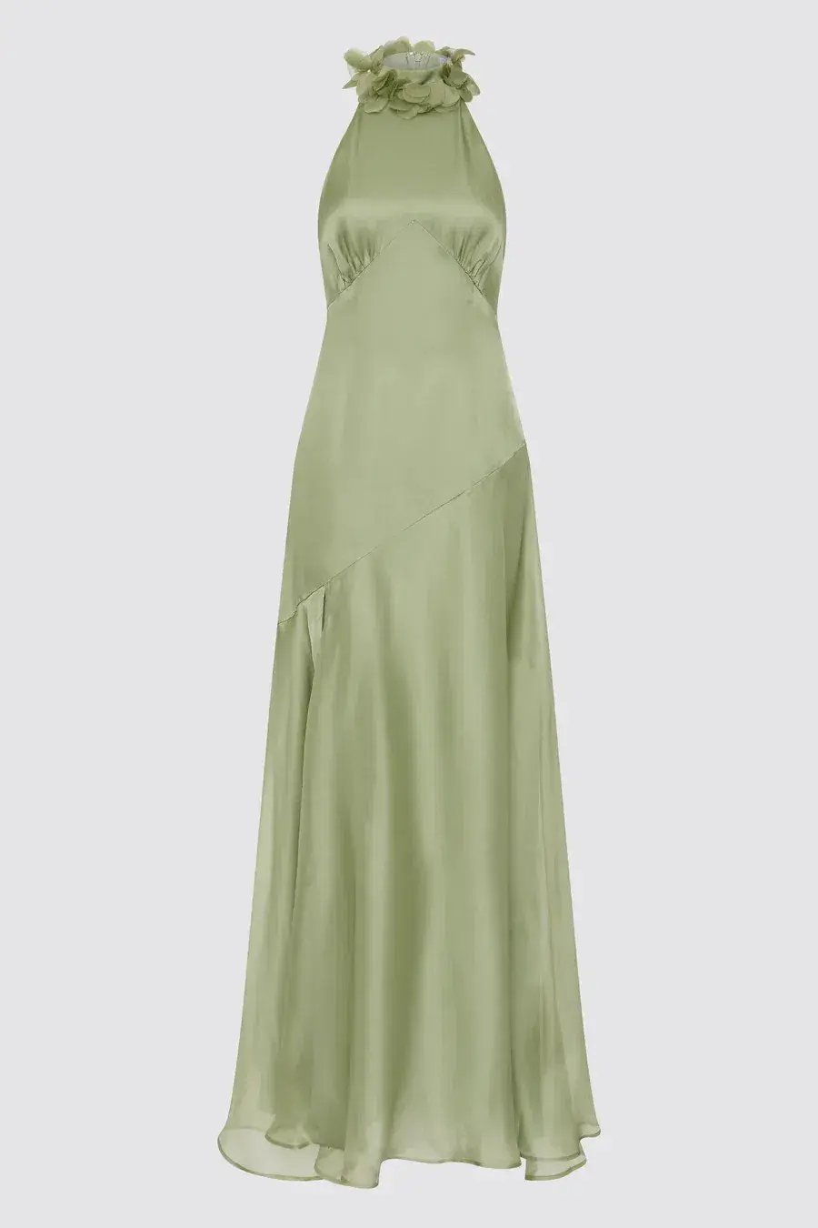Sonya Moda Noelle Dress Maxi Green Moss Size AU 16 photo 8