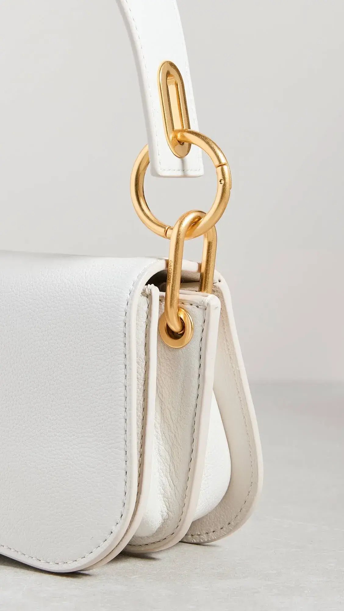 Oroton Liv Small Day Bag White photo 3