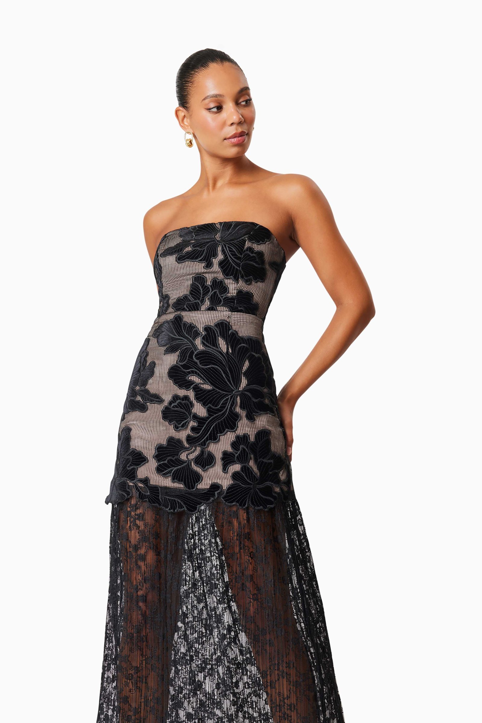 ELLIATT ZARA CONVERTIBLE DRESS - BLACK photo 3