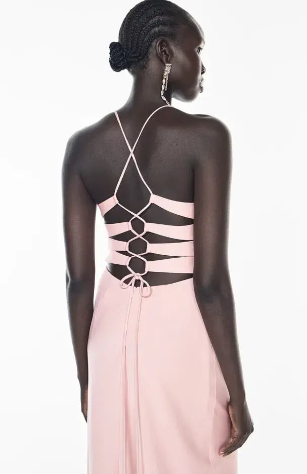 Manning Cartell Time To Shine Slip Dress Pastel Pink Size 10 photo 2