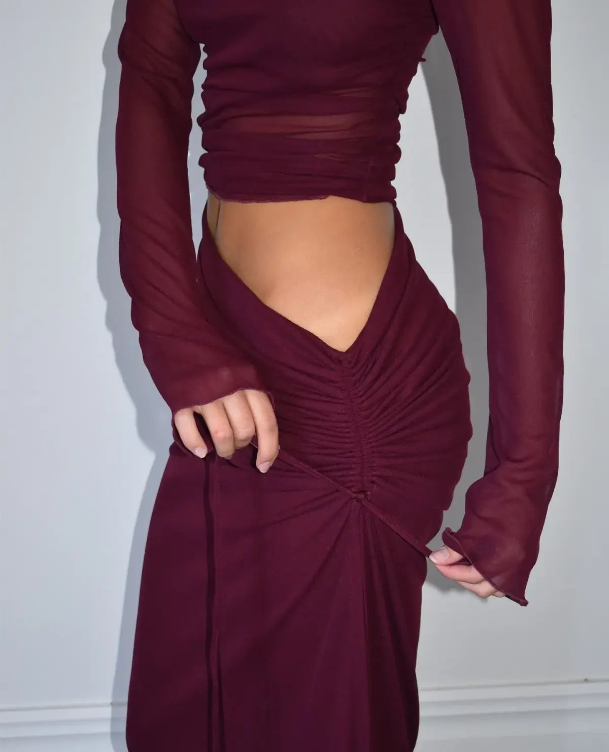 Benni Mable Maxi Dress Plum Size 10 photo 4