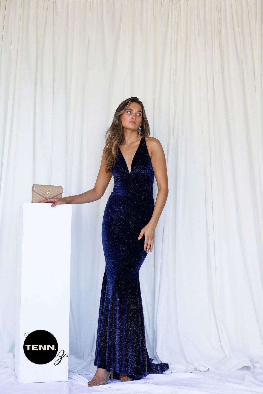 TPC Kelly Gown - Navy Sparkle photo 4