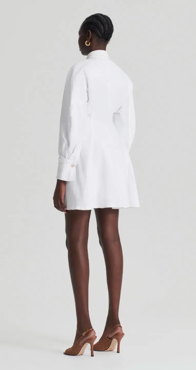Scanlan Theodore cocoon sleeve denim mini dress size 8AU photo 2