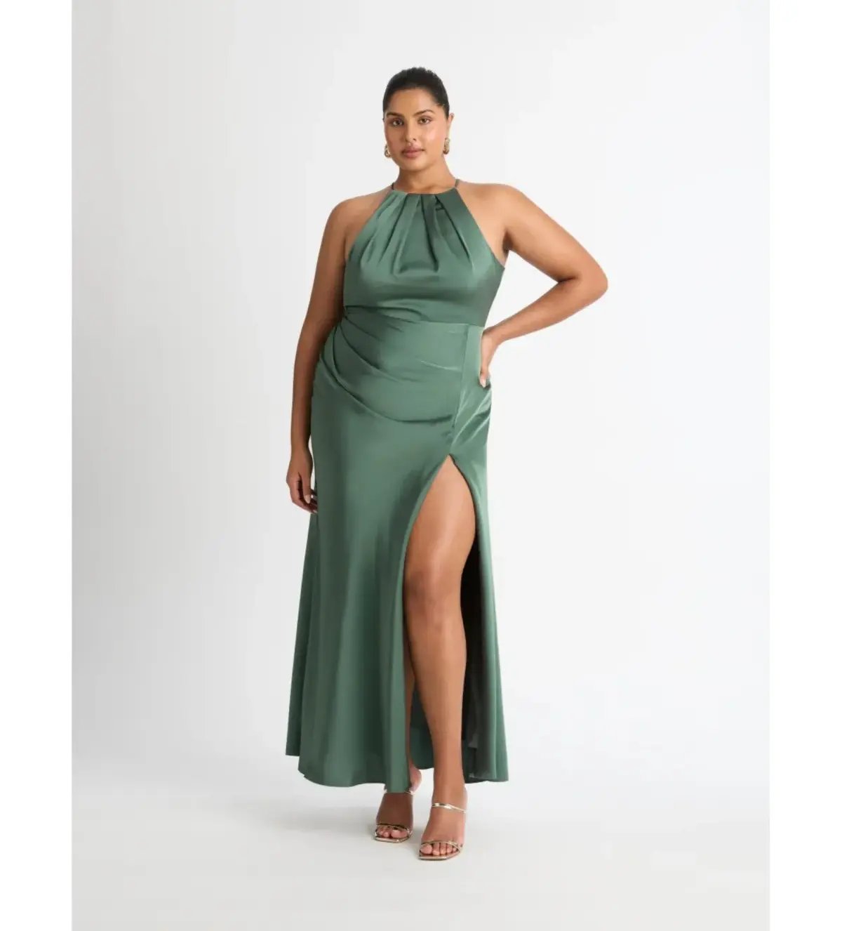 Sheike Paloma Maxi Dress Green Size AU 14 photo 2