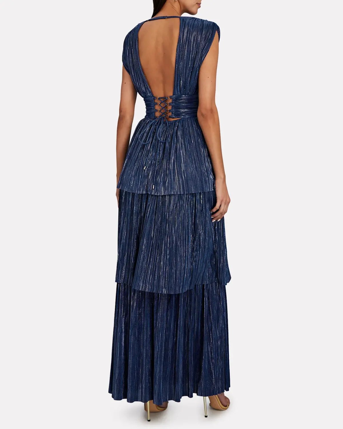 Sabina Musayev Judith Dress in Blue Size S / AU 8 photo 3