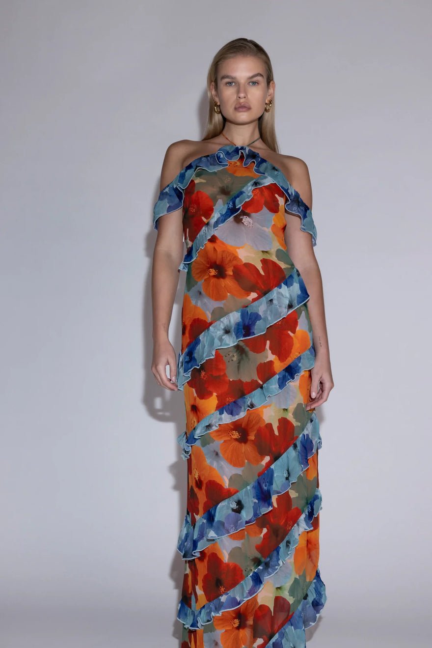 The Wolf Gang Isola Maxi Dress - Floral photo 4