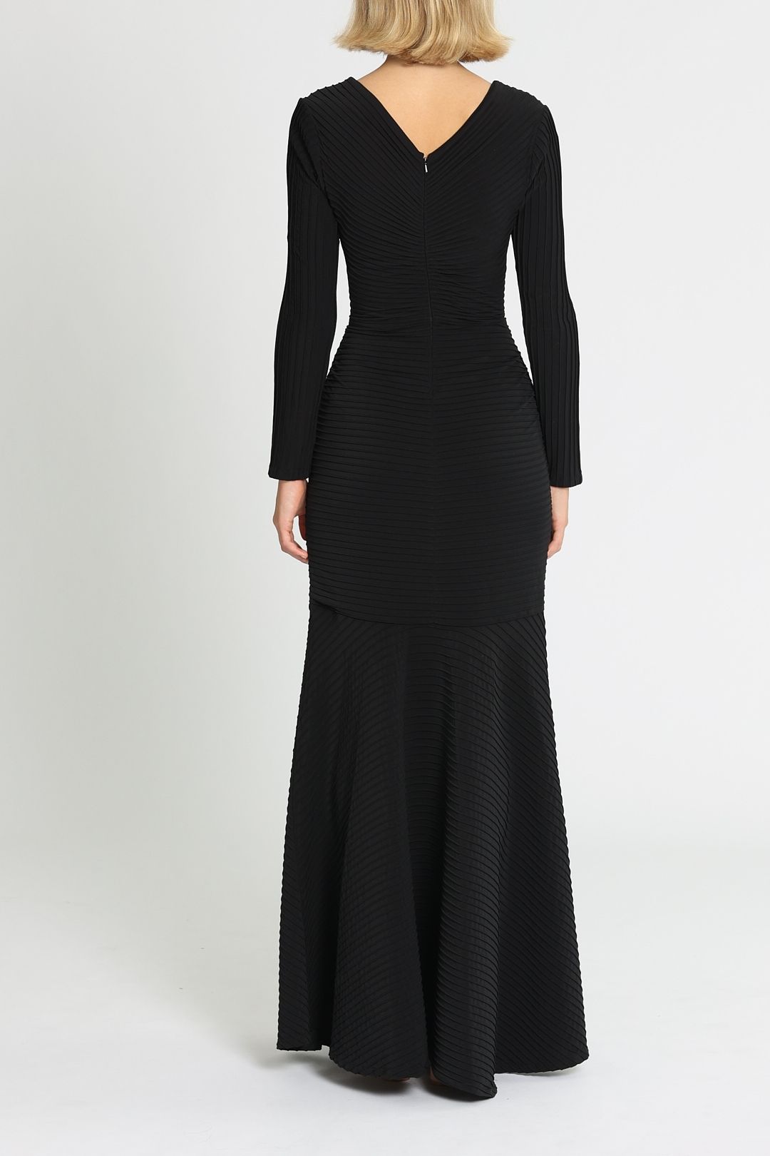 Elias Long Sleeve Pintuck Gown photo 3