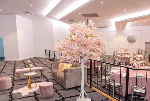 The Pearl Room at La Castelle Wedding Venue