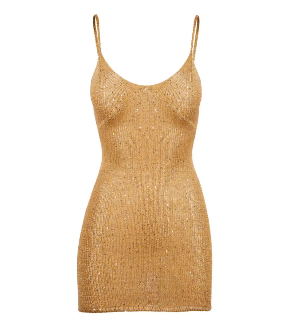 Asta Resort Delilah Mini Dress in Sepia Sequin Size M / AU 10 photo 4