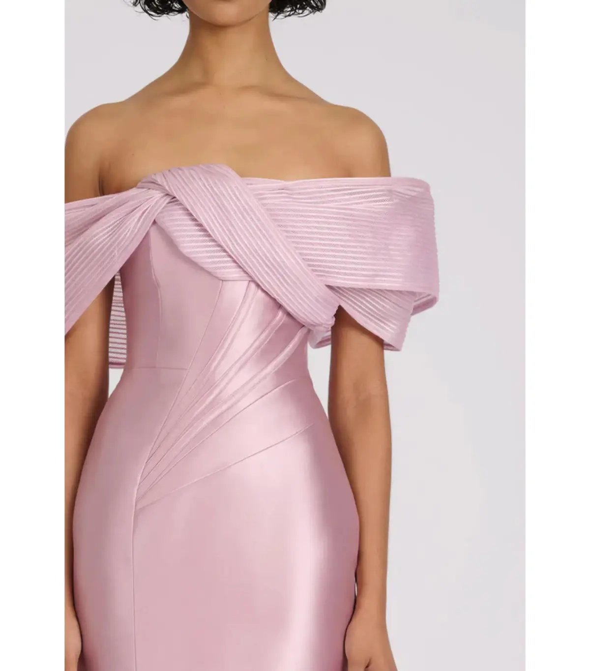 Eliya The Label Annika Midi Dress Mauve Size AU 8 photo 3