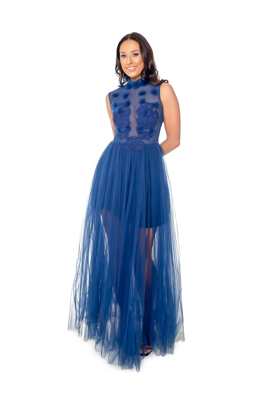 Jonte Designs Dreamer Gown - Midnight Blue photo 2