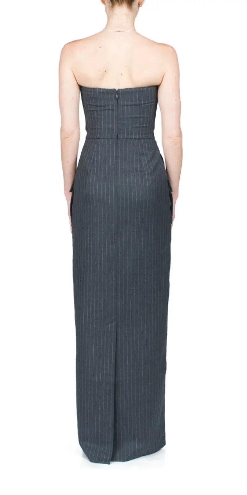 Bec + Bridge Strapless Maxi Dress Black Size 8 photo 3