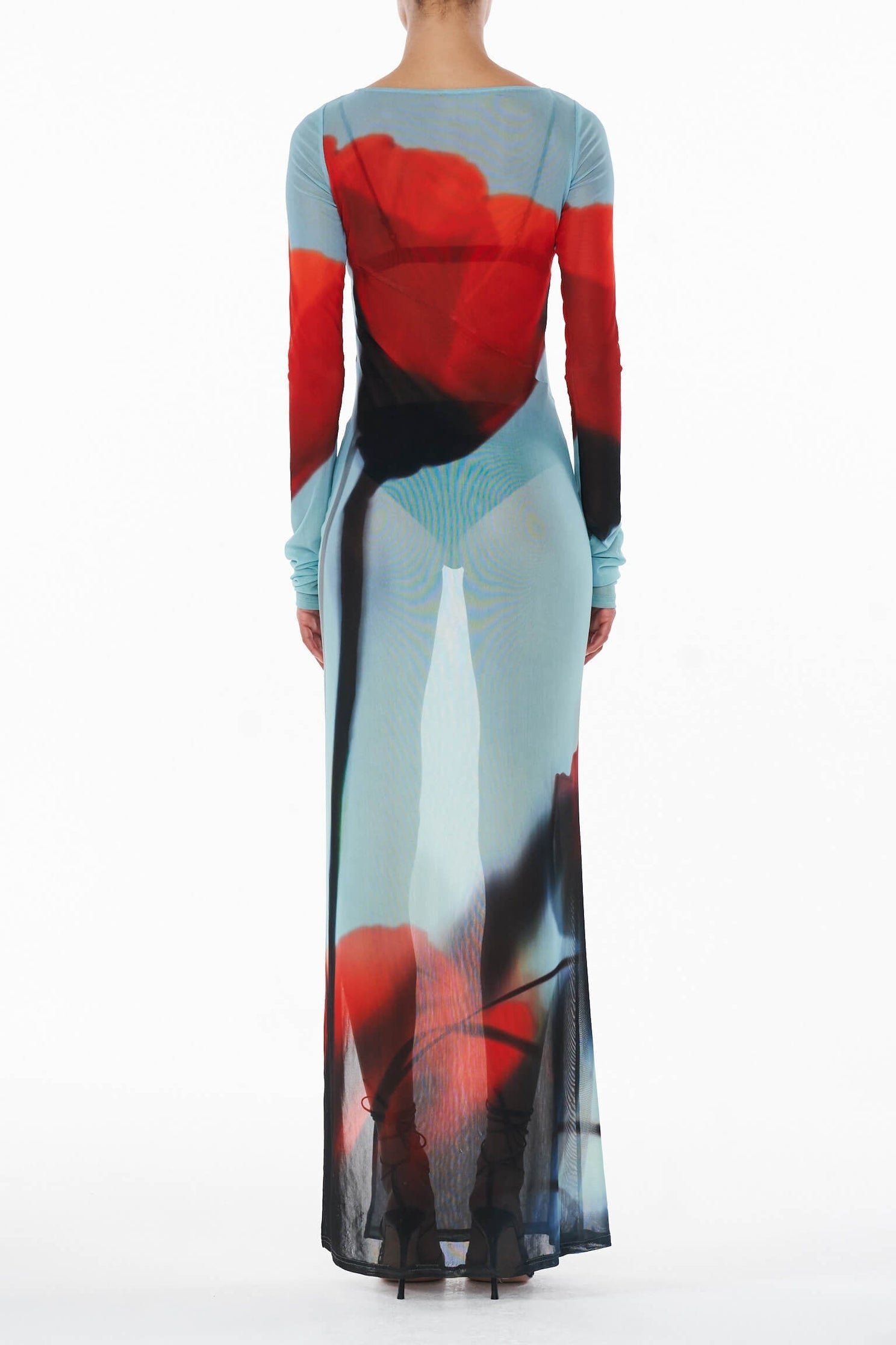 RAT & BOA SANTINO DRESS - TULIP PRINT photo 4