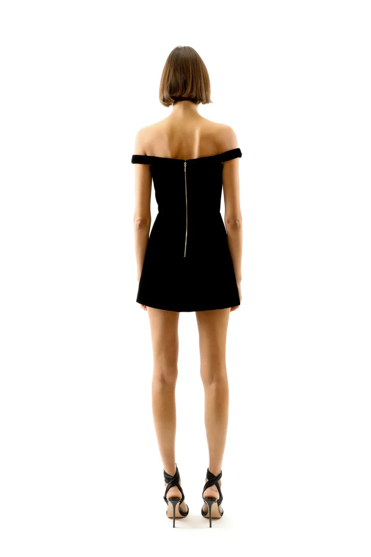 Alice McCall Meadow Dress Mini Black Size AU 8 photo 3