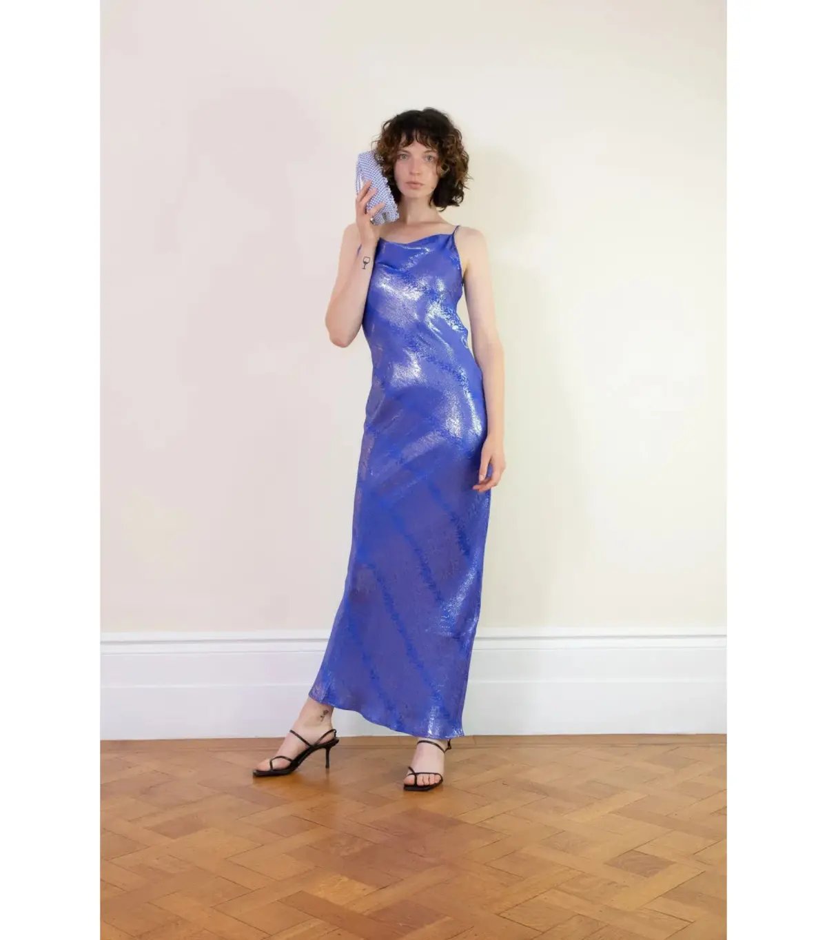 Rat & Boa Sapphire Maxi Dress Electric Blue Size AU 6 photo 3