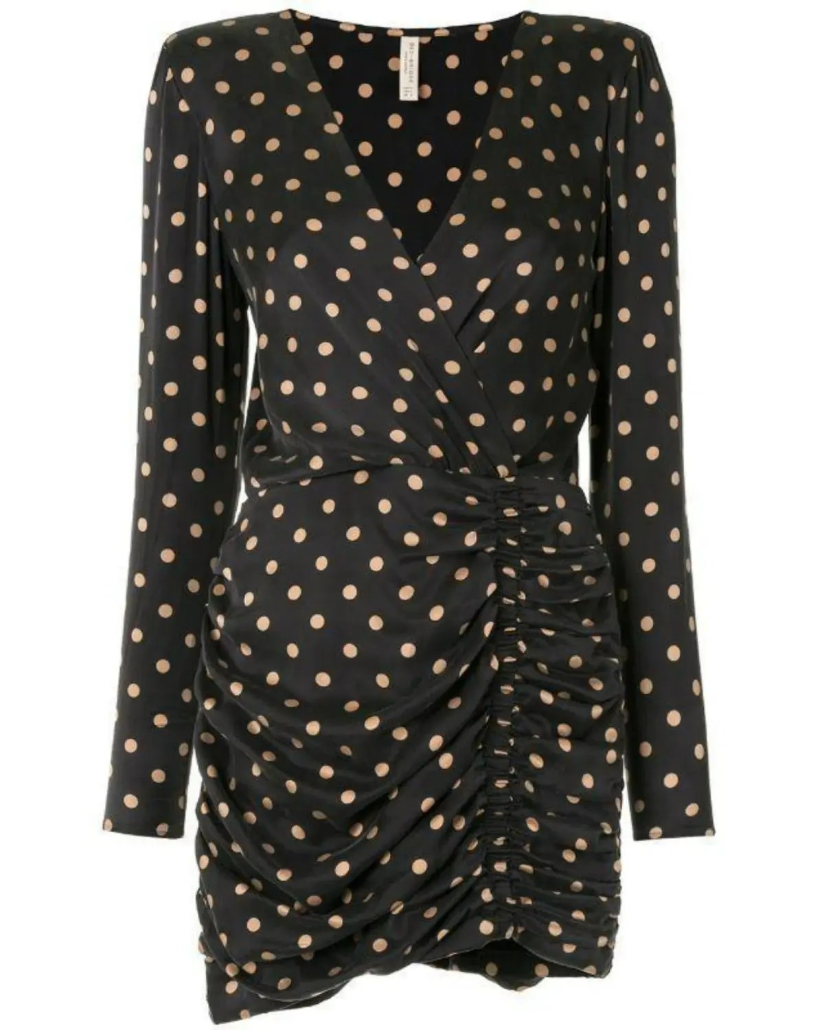 Bec & Bridge Paradis Long Sleeve Mini Dress Black Size AU 10 photo 7