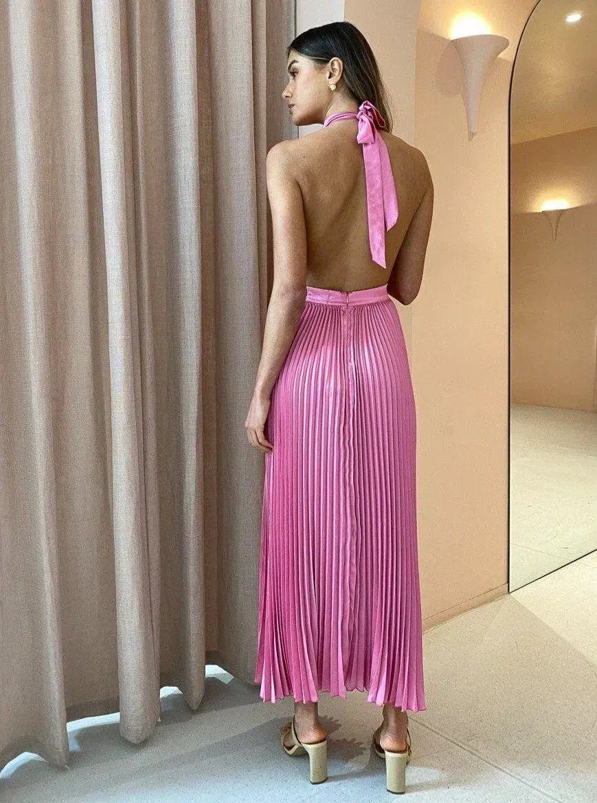 L’idee Renaissance Gown in Hot Pink Size 6 photo 2
