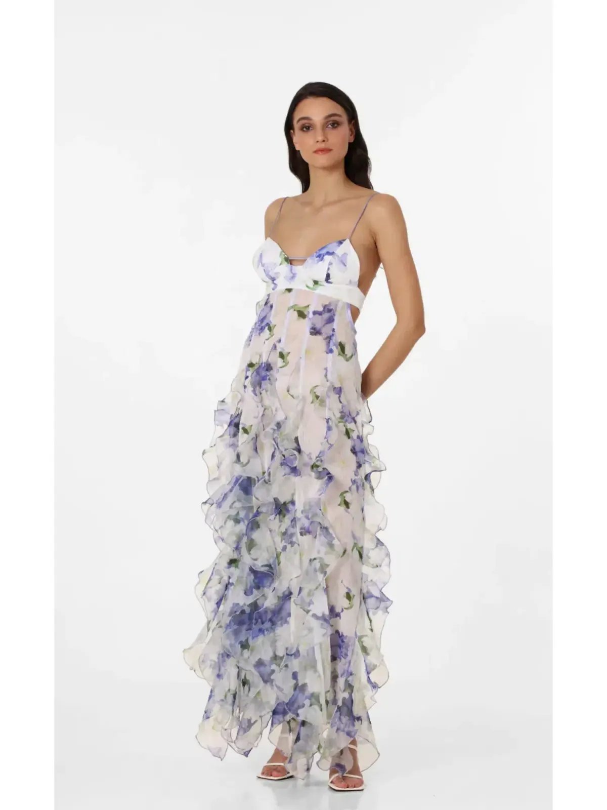 Menti Santorini Iris Gown in Floral Size S / AU 8 photo 2