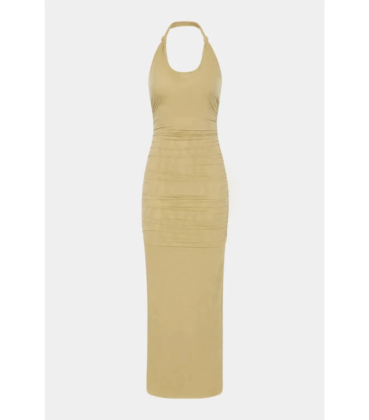 Sir the Label Jacques Mesh Halter Dress in Olive Size 1 / AU 8 photo 6