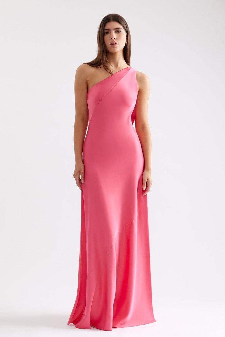 Lexi Gina Dress - Deep Pink photo 2