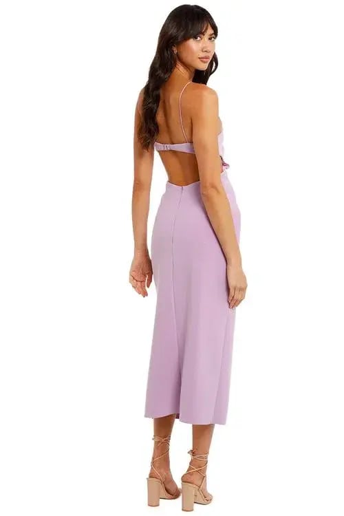 Bec & Bridge Ella Midi Dress Iris Size 8 photo 2