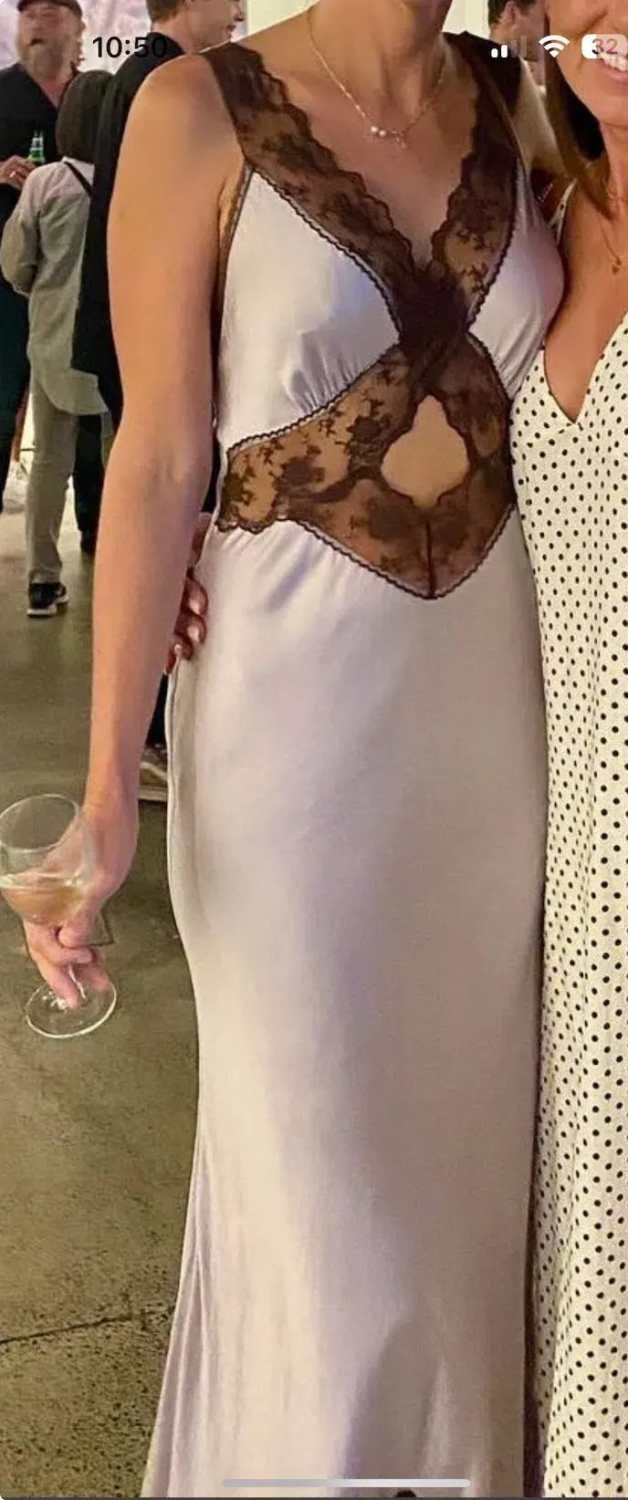 Sir the Label Aries Cut Out Gown Size 8 photo 2
