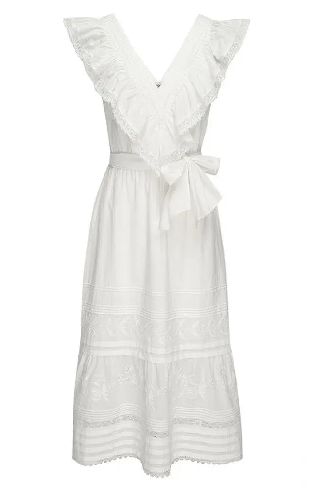 St. Roche Wonderland Dress White Size M / AU 10 photo 2