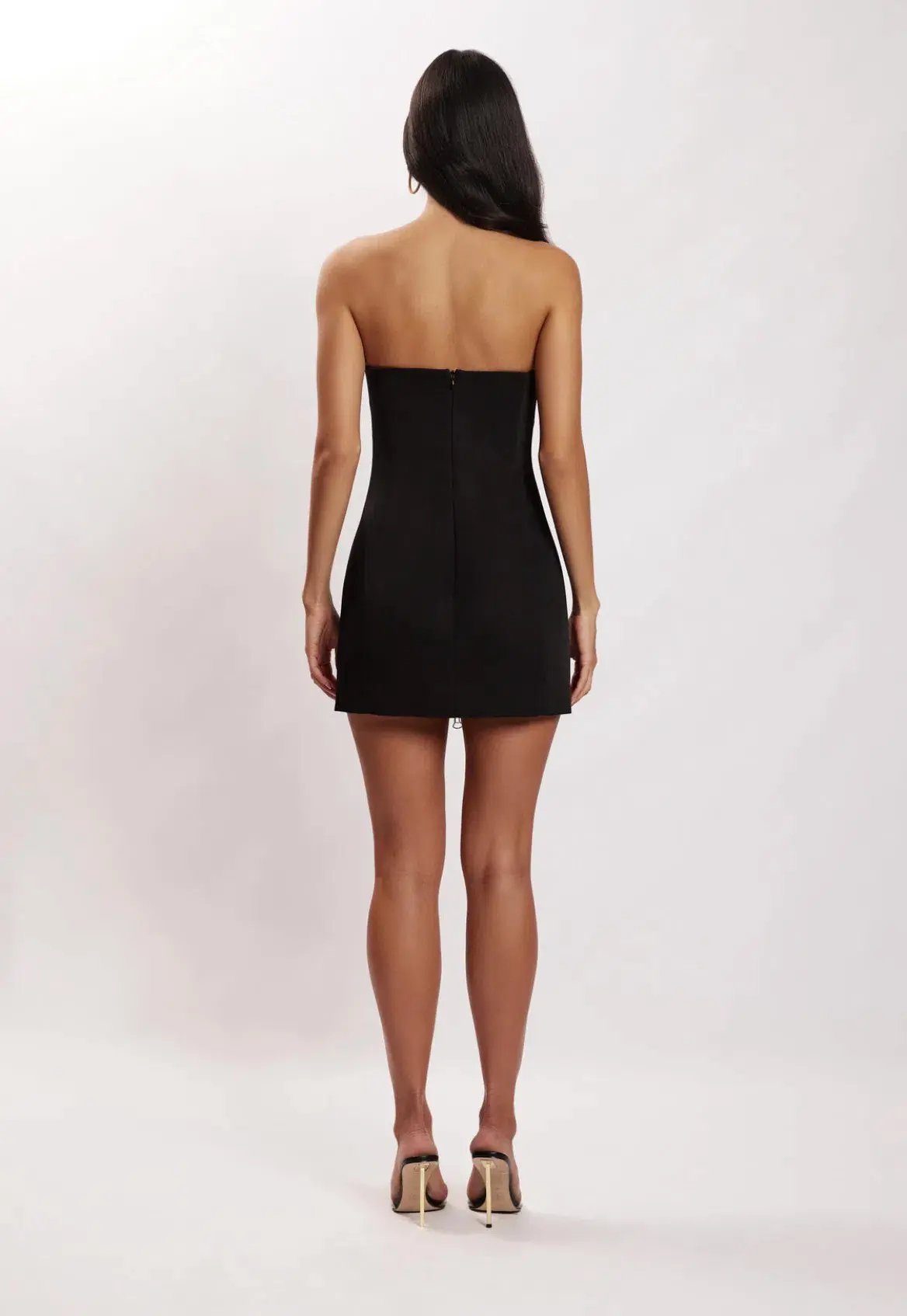 Meshki Maci Mini Dress Black Size M / Au 10 photo 3