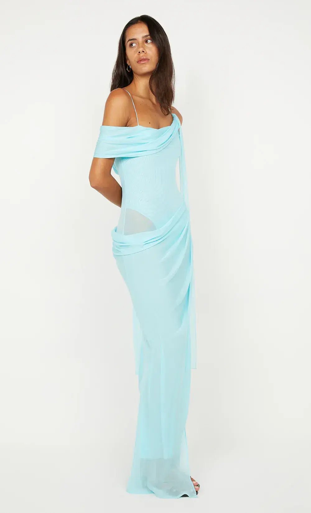 Bec & Bridge Danka Asym Dress Blue Size 8 photo 2