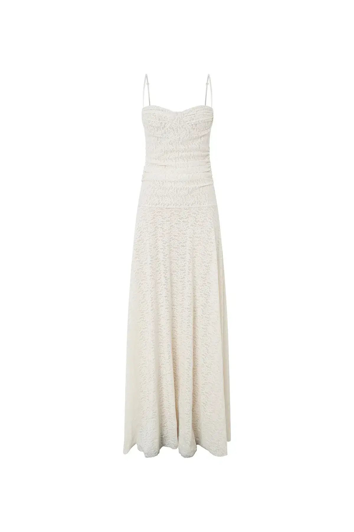 Camilla & Marc Camille Lace Maxi Dress Cream Size 8 photo 6