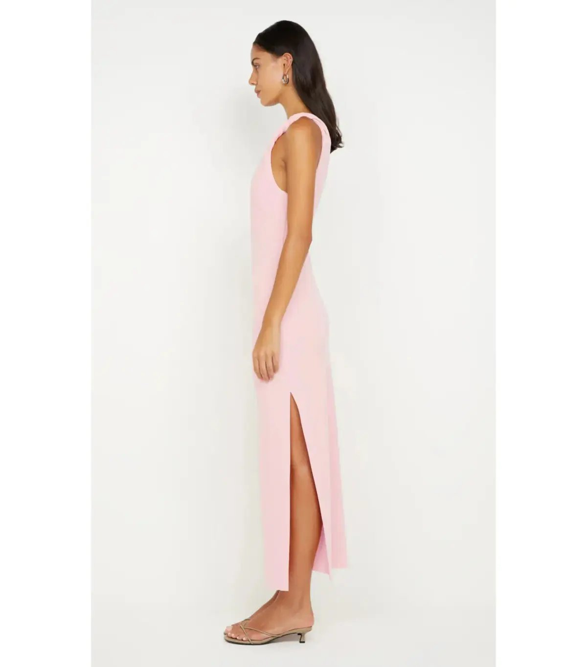 Bec & Bridge Ariven Asym Midi Dress Pink Size AU 16 photo 2