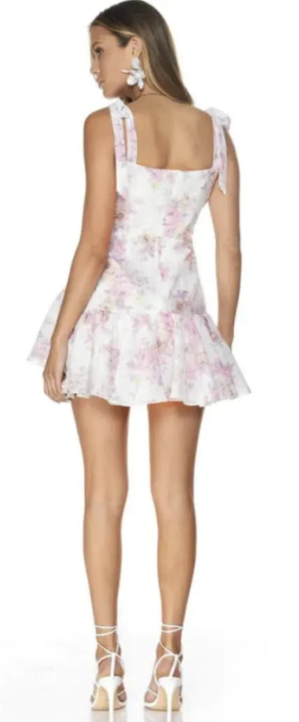 Sofia the Label Alaska Mini Dress Floral Size 6 photo 2