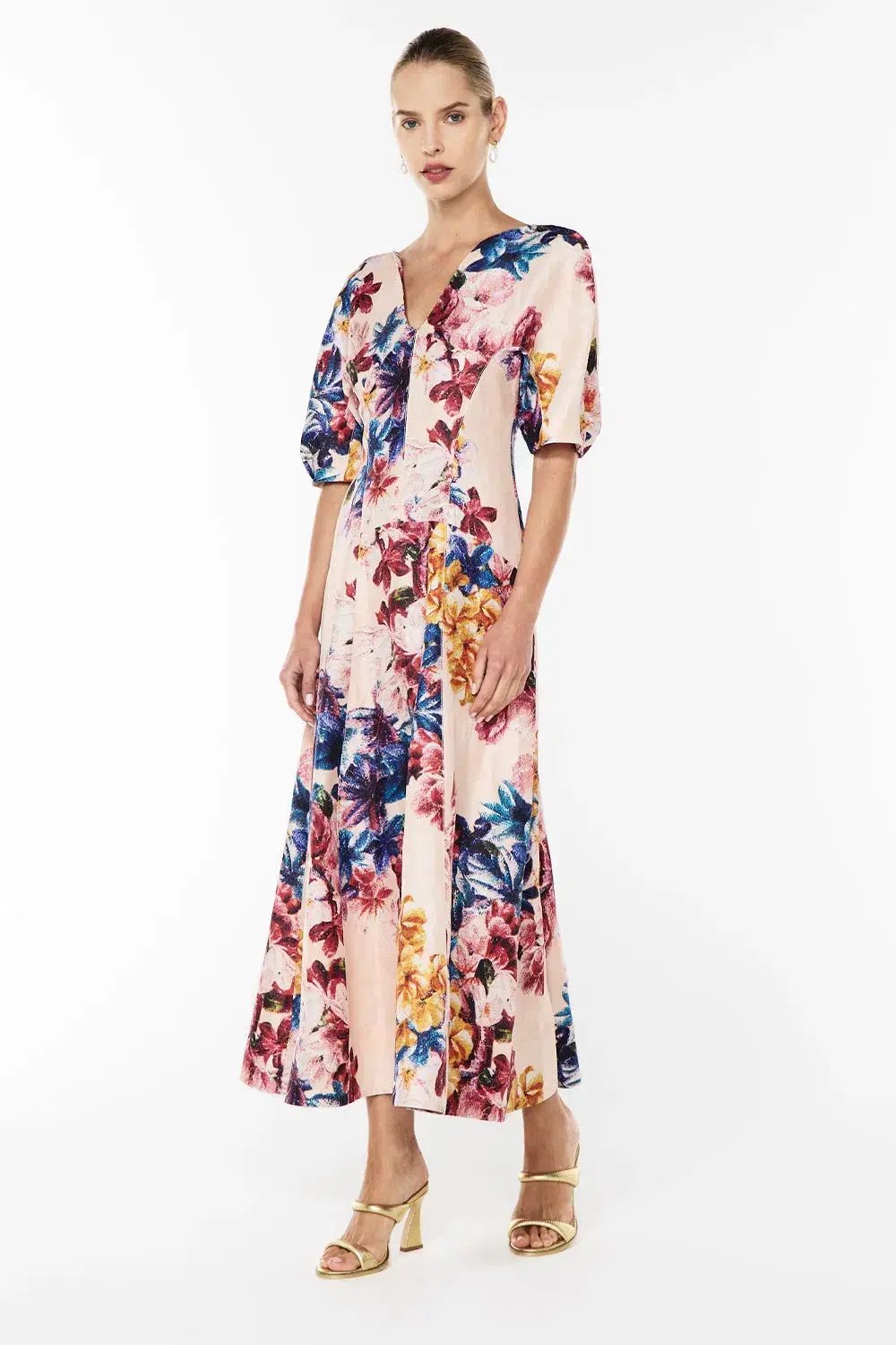 Manning Cartell Scattered Flowers Dress AU 14 photo 2