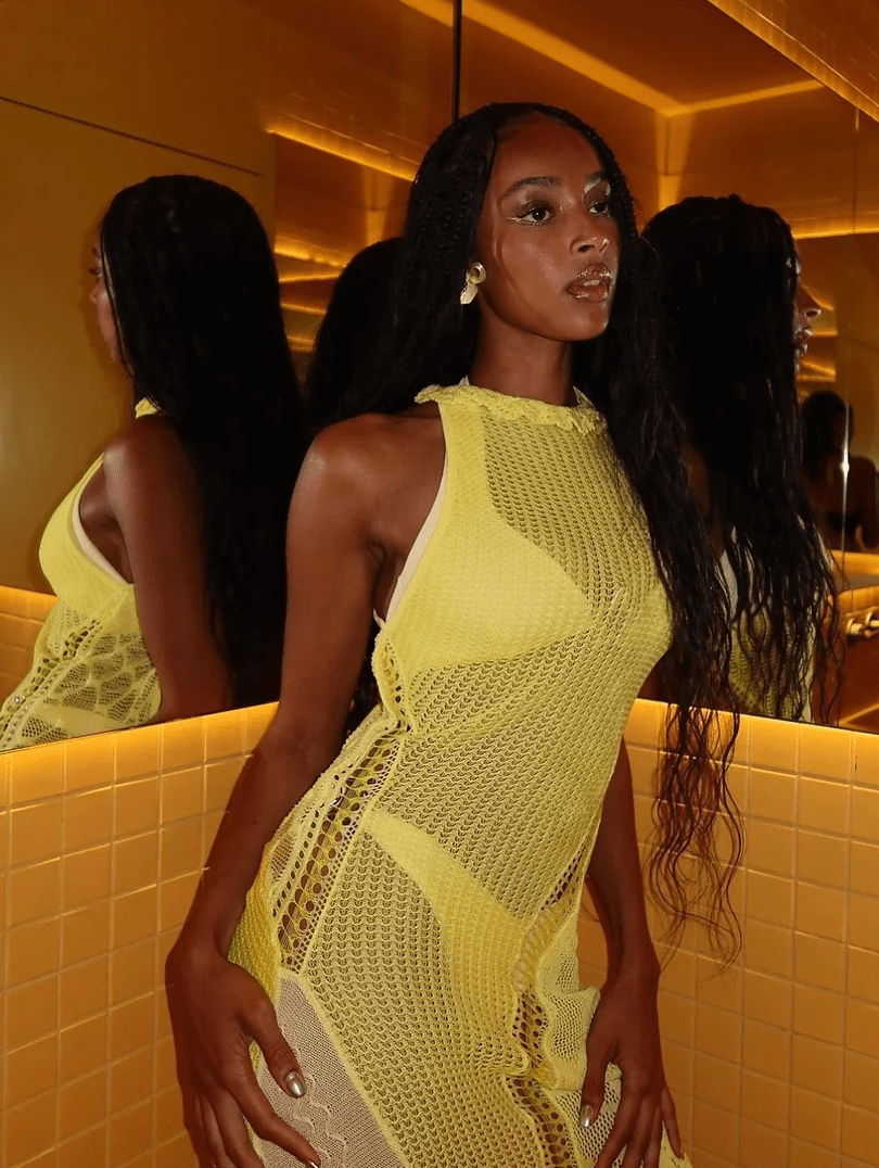 Roberta Einer Lily Dress in Sun (with slip) photo 3