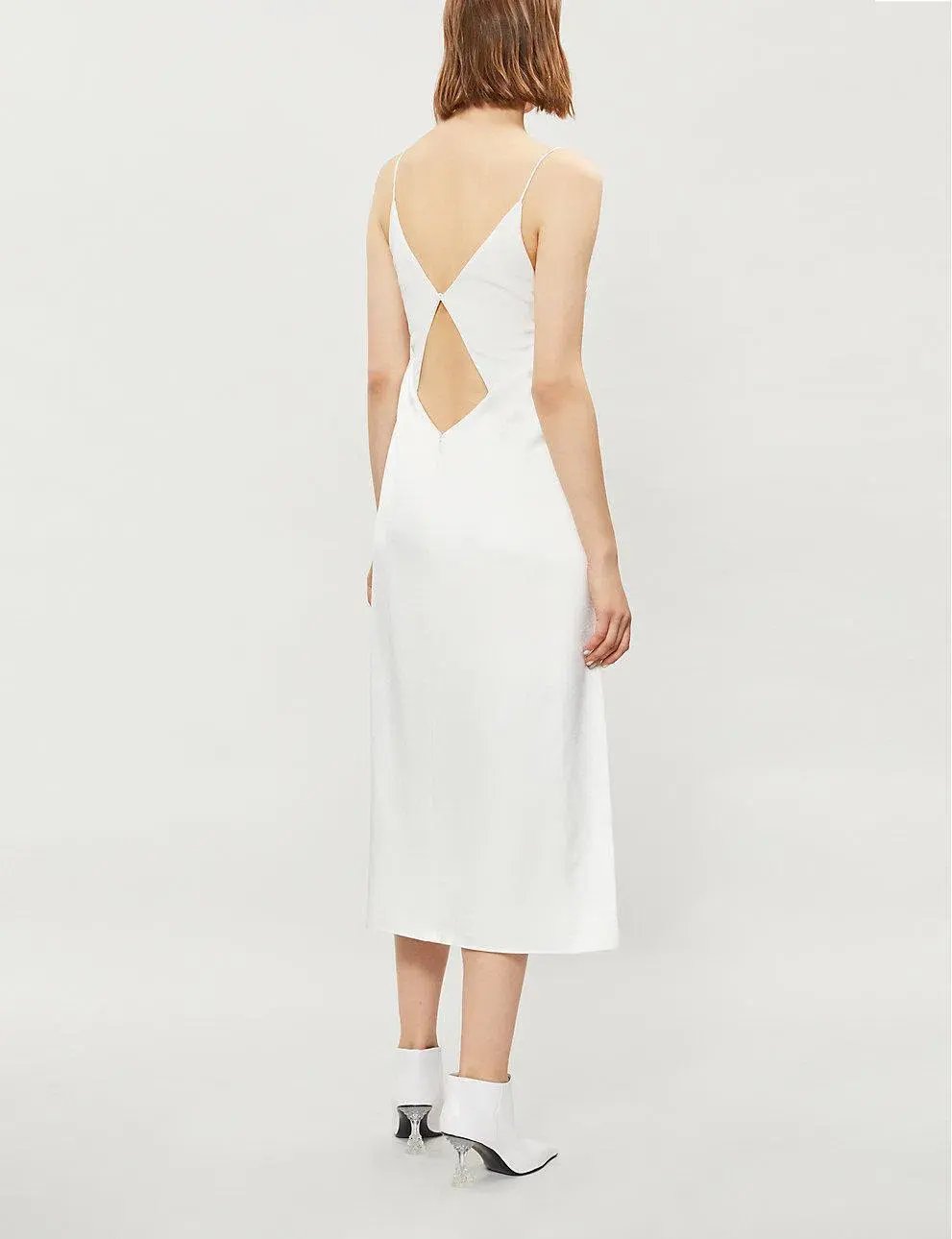 Dion Lee Tessellate Cami Dress Ivory Size 8 photo 2