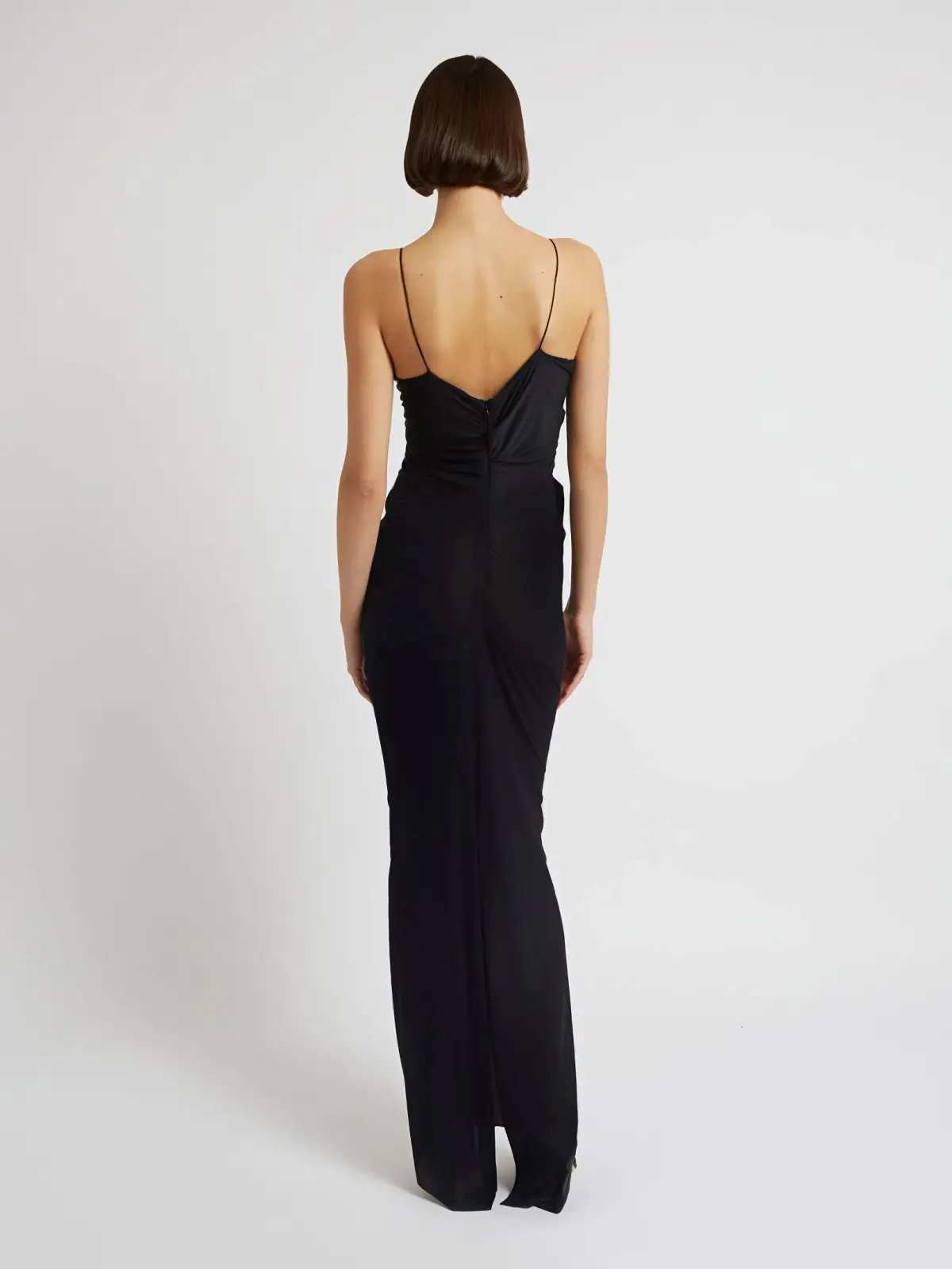 Christopher Esber Moleer Venus Dress Black Size 8 photo 3