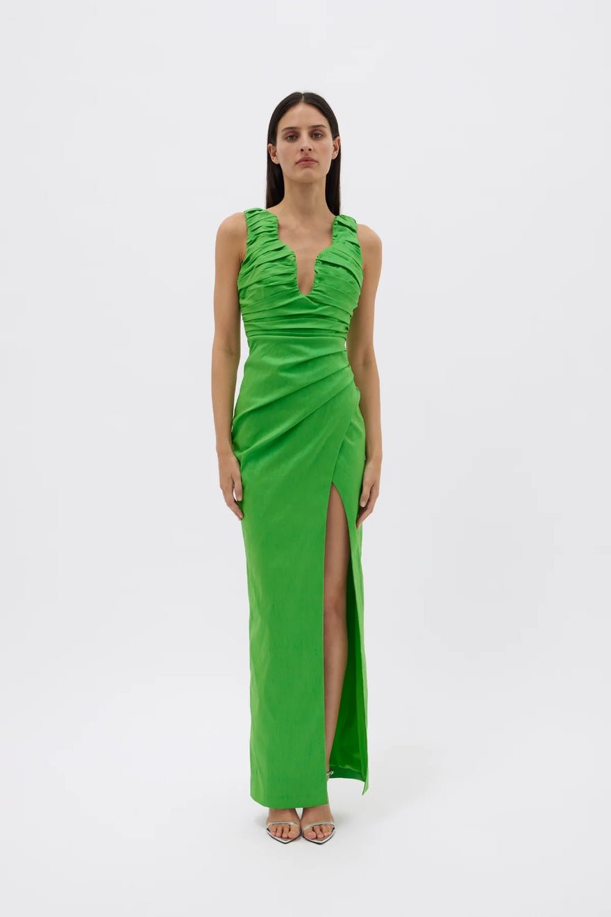Rachel Gilbert Ivy Gown - Green photo 4