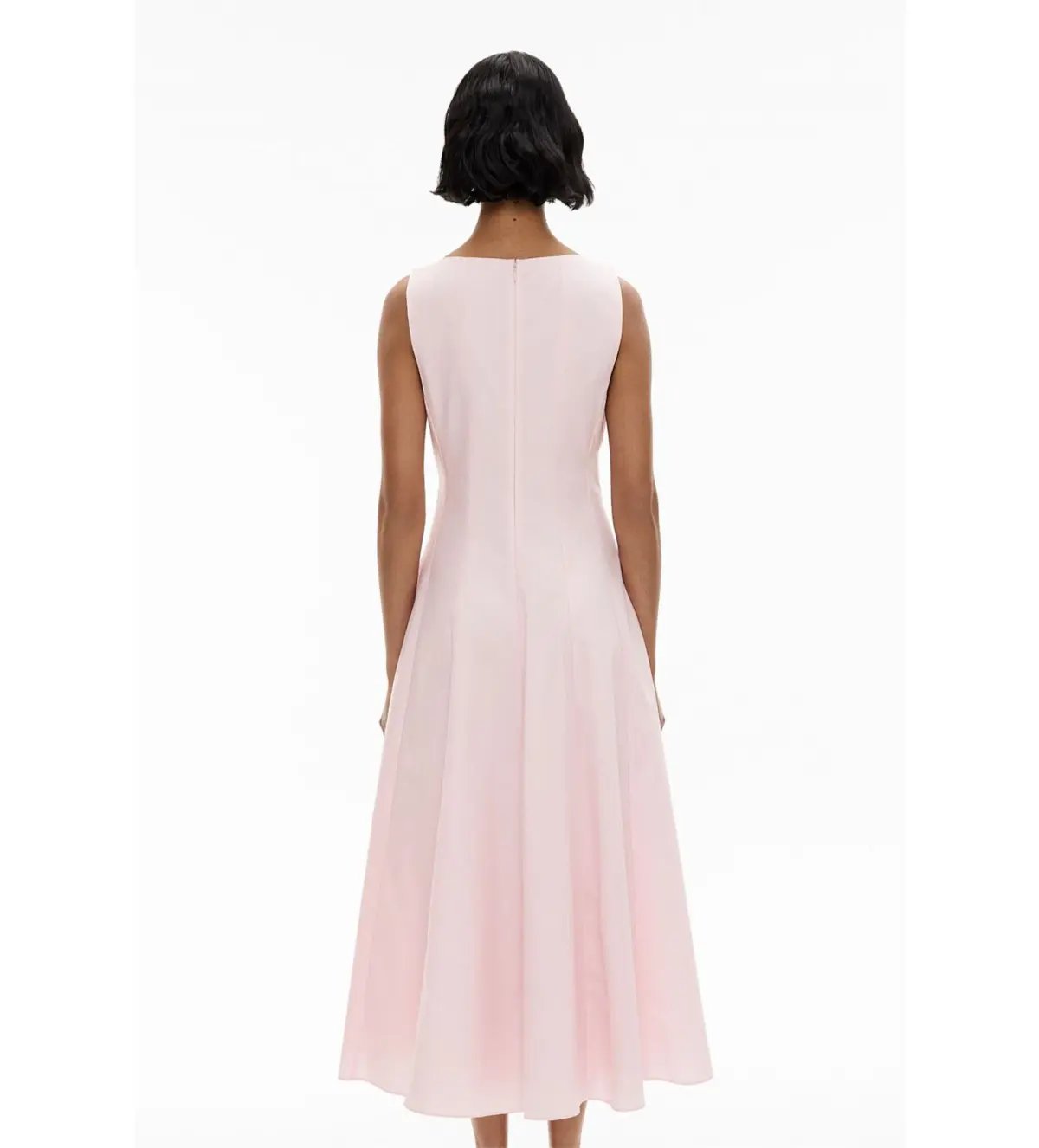 Witchery Panelled Midi Dress Powder Size AU 8 photo 3