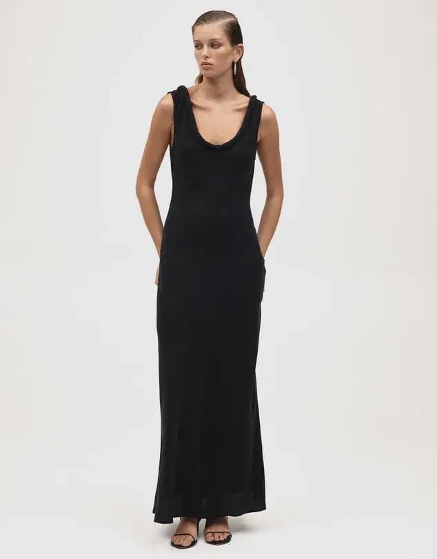 Marle Mariana Dress Black Size 8 photo 4