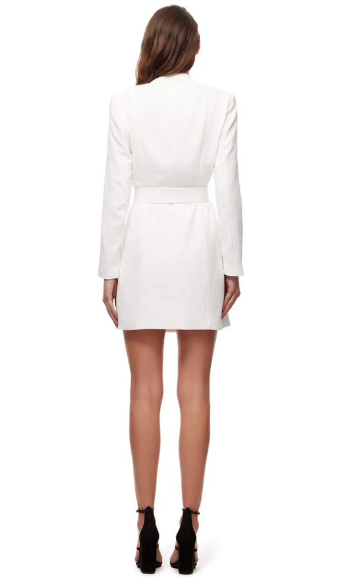 Kookai Edwina Blazer Dress White Size 36 photo 2