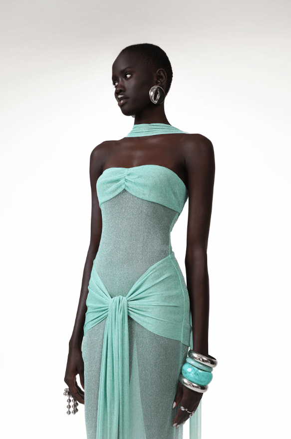 Khanum's Kesca Maxi Gown - Mint photo 2