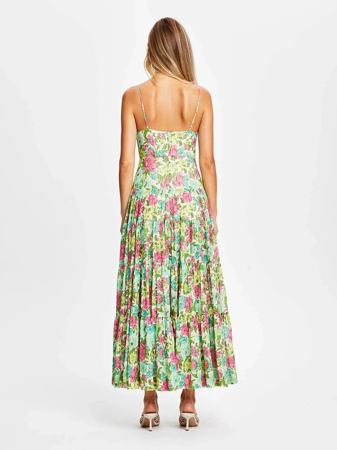 Alice McCall Multi Wildflowers Maxi Dress Print Size AU 6 photo 4