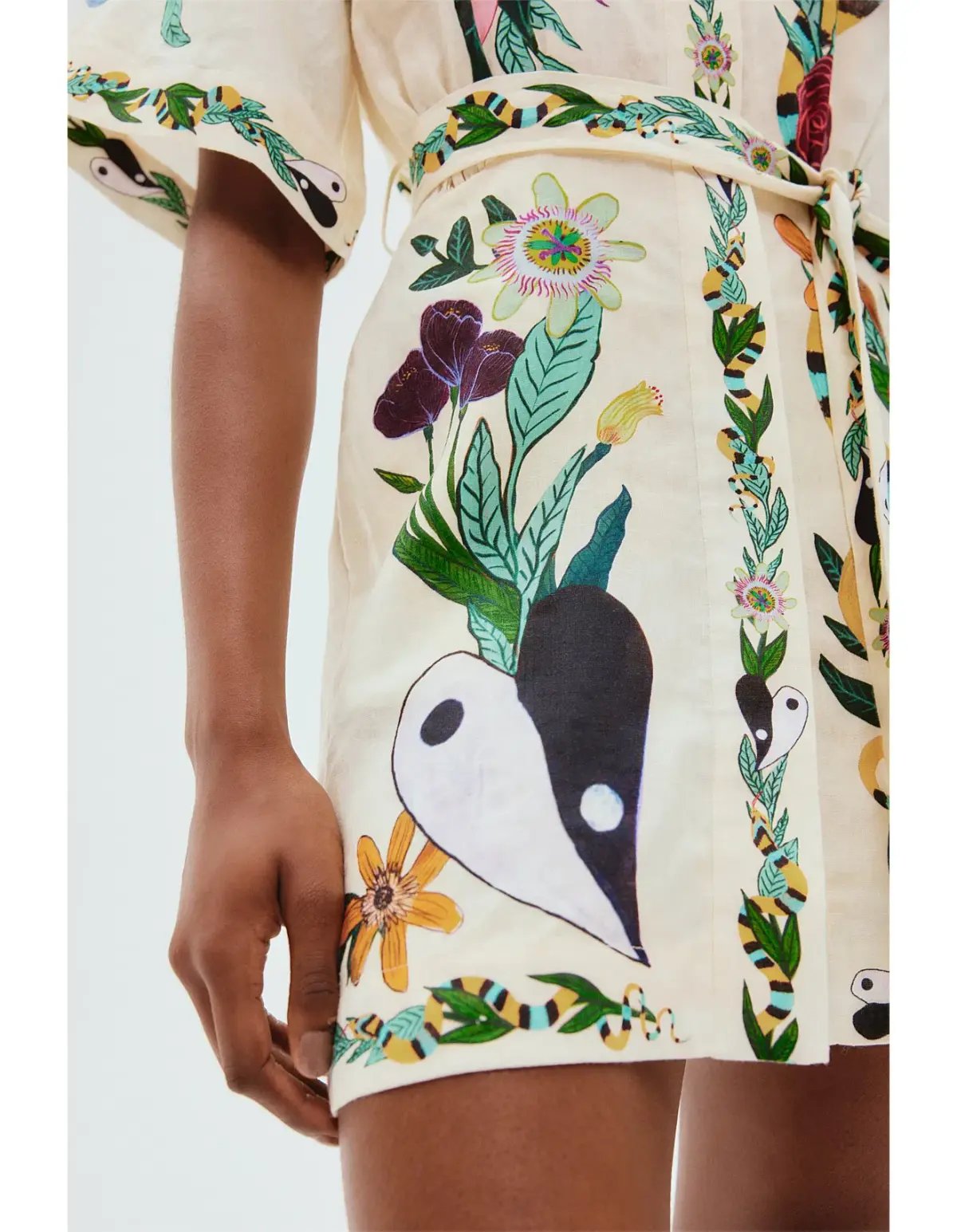Alemais Meagan Mini Dress Print Size 12 photo 4