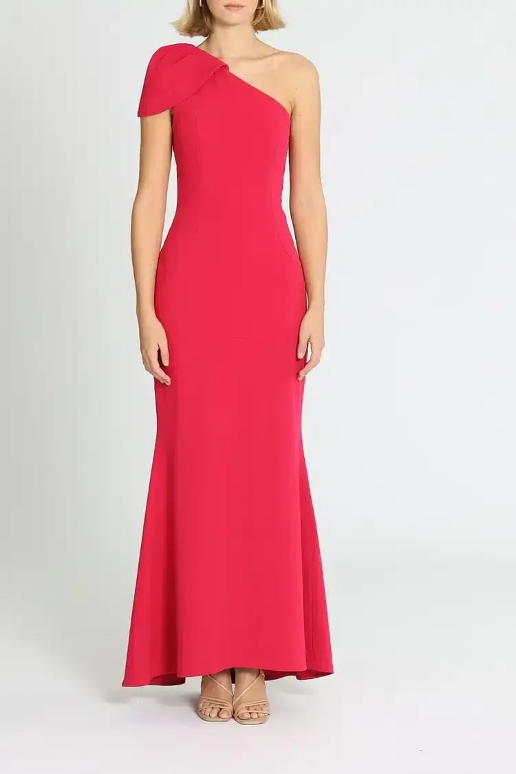Rebecca Vallance Poppy Gown in Red Size 8 photo 2
