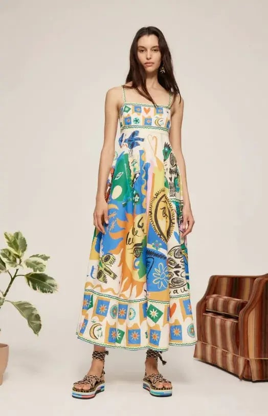 Alemais The Soleil Sundress Multi Size 10 photo 2