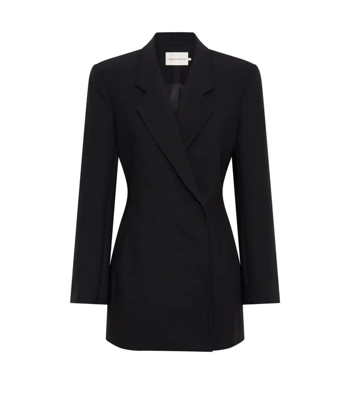Camilla and Marc Claud Blazer Mini Dress Black Size 6/XS photo 3