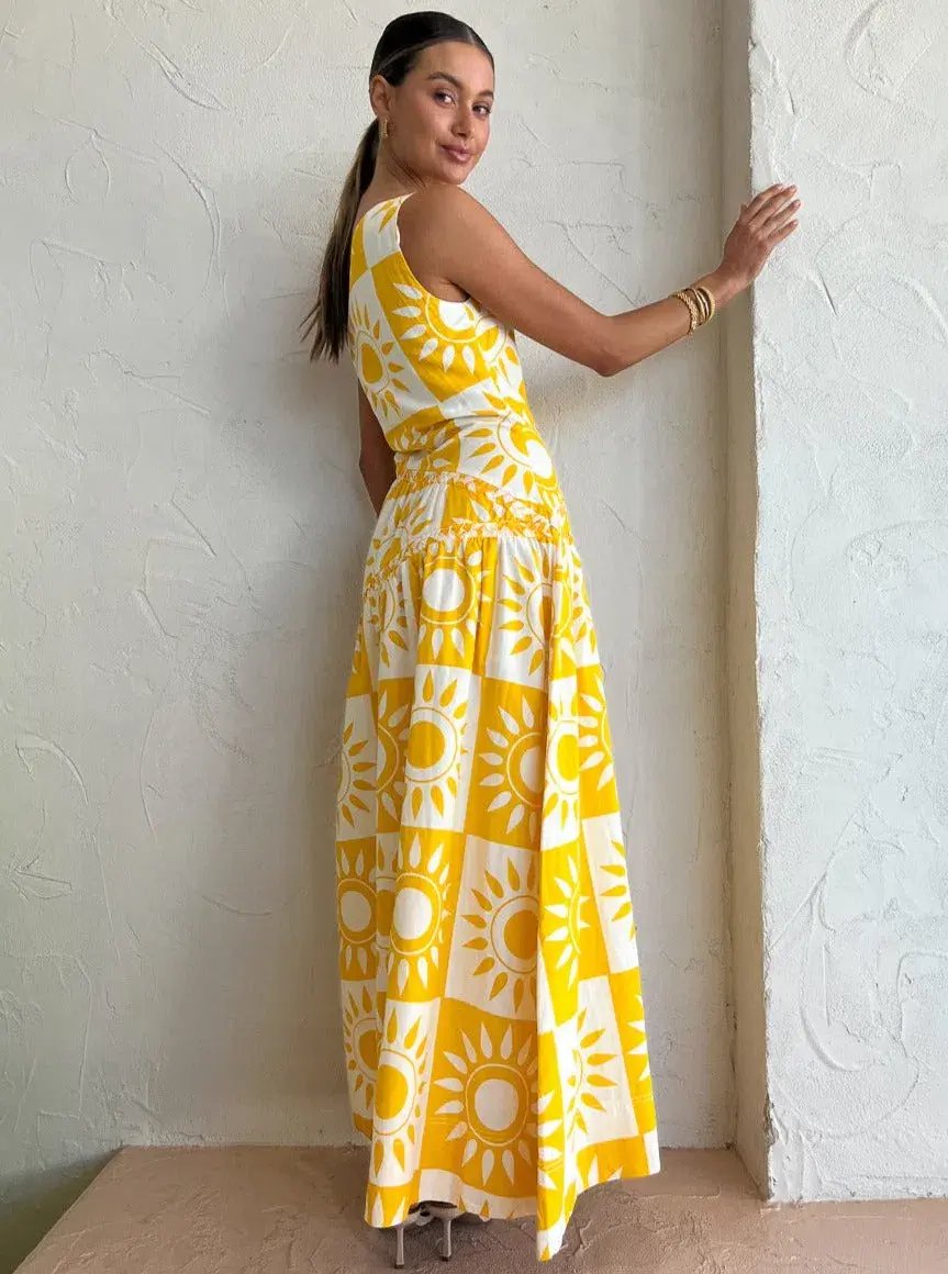 By Nicola Goldie One Shoulder Maxi Dress In Large Sol Size 8 photo 4
