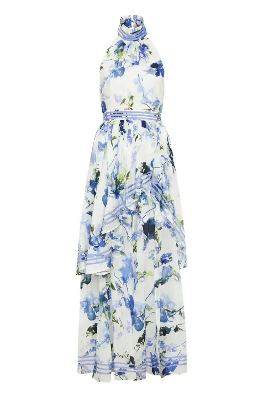 Aje Sienna Maxi Dress in Lavenders Of Provence Size 4 photo 6